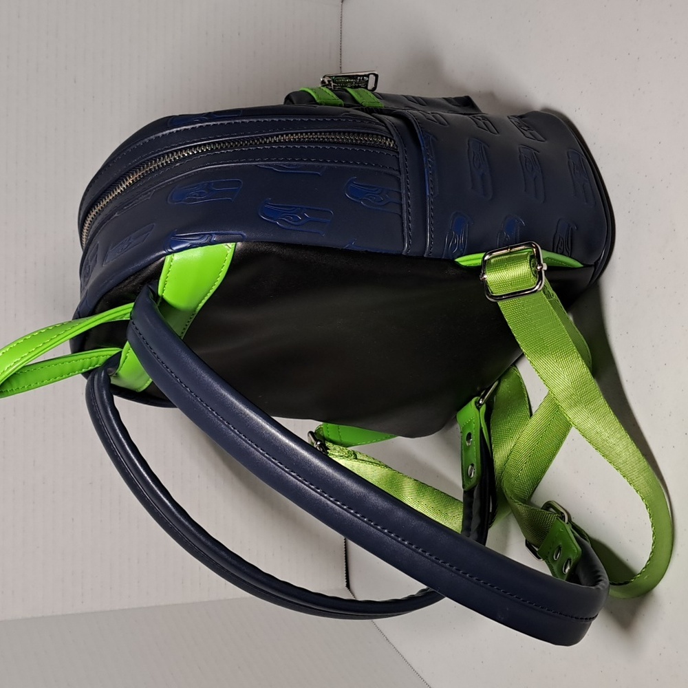 Loungefly Seattle Seahawks Backpack - Picture 5 of 11